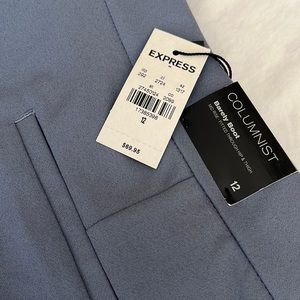 Express Mid Rise Barely Boot Columnist Pant